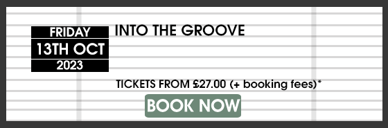 INTO THE GROOVE BOOK NOW